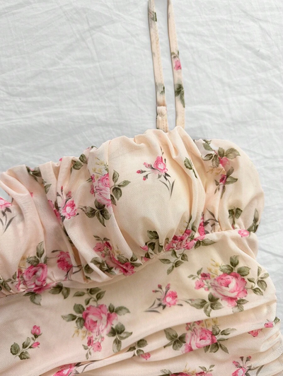 Rosalie — Robe Fleurie Évasée